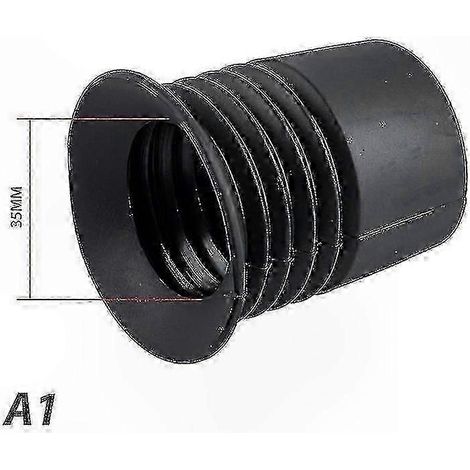 Protection oculaire tactique en caoutchouc, cache-œil antichoc, protection oculaire ajustable compatible avec les lunettes de visée pour fusils (1/5)
