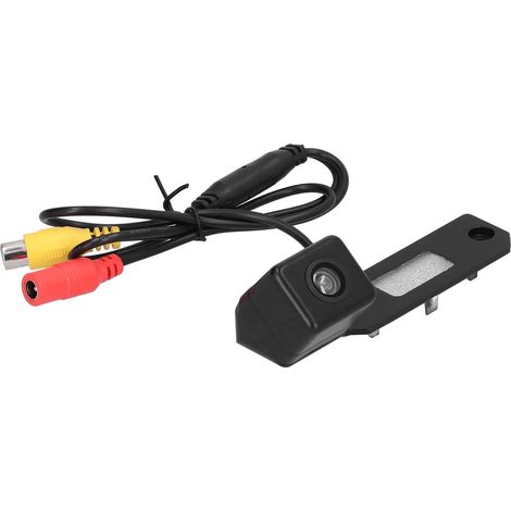 Caméra de recul avec vision nocturne, éclairage de plaque d'immatriculation, montée sur un support compatible avec Touran T5 Transporter B5 (1/5)