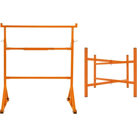 2x Arbeitsböcke & 3x Mörtelbrettständer 500 mm H klappbar (1/5)