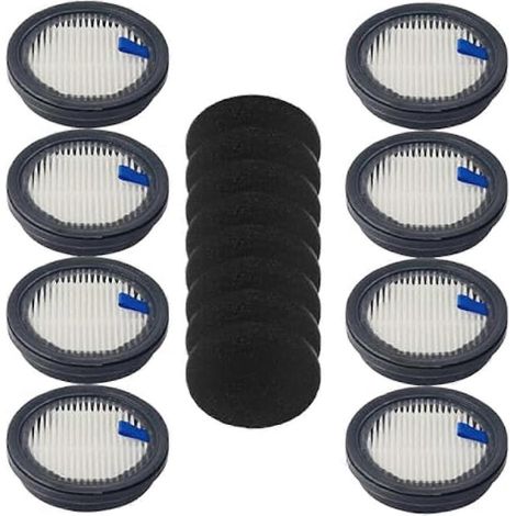 filtres HEPA et 8 filtres éponge pour les séries A200Pro/A200, B08/C10A/C10G et S12/S25 (1/5)