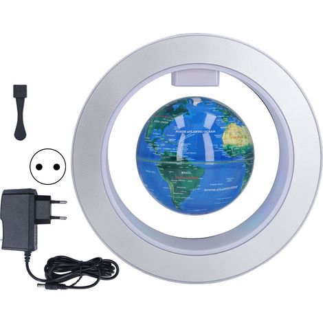 Schwebender Magnetglobus 100–240 V, Heimdekoration, Geburtstagsgeschenk, EU-Stecker (1/5)