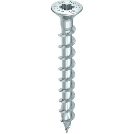 HECO-TOPIX-plus 4,5x40,Beschlagschraube, Senkkopf, HECO-Drive, VVG, A3K, 500 St. (1/4)