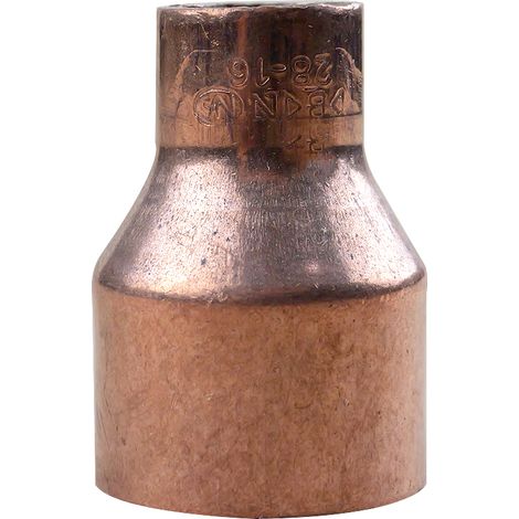 Raccord cuivre réduit à souder - Femelle - diamètre 28 - 16 mm