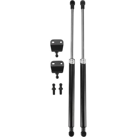 Adatto per due aste di supporto universali da 400 mm 300 N per cofano anteriore/aste di supporto per ammortizzatori del portellone posteriore per autoveicoli