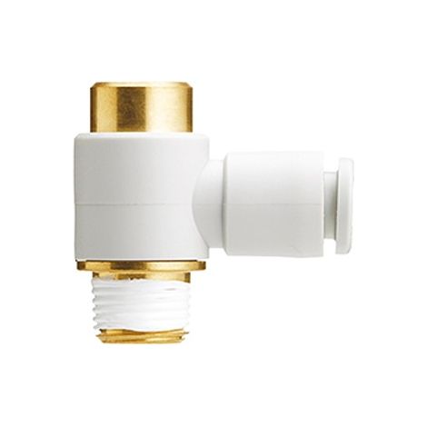 Connecteur mâle à tête hexagonale SMC KQ2 vers Mâle M5 4 mm ( Prix pour Sachet de 10 )