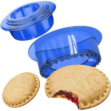 Kit de découpe et de scellage de sandwichs à faire soi-même pour enfants avec emporte-pièces - Accessoires pour boîtes à bento pour pain, sandwichs et crêpes (5 pièces) (1/5)