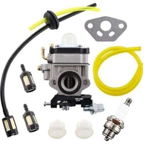 Kit de Carburateur pour AL-KO Alko débroussailleuse BC410 BC4535 BC 4125 moteur de tondeuse à gazon Tuyau Filtre à Essence (1/5)