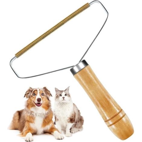 Tierbürste – Selbstreinigend – Rotierende Metallborsten – Ergonomisch – Für Hunde und Katzen (1/4)