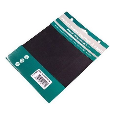 2912000 Wasserdichtes Papier, 3 Blätter, assortiert