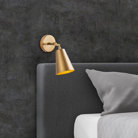 Wandlampe Goldglas-Gletscher