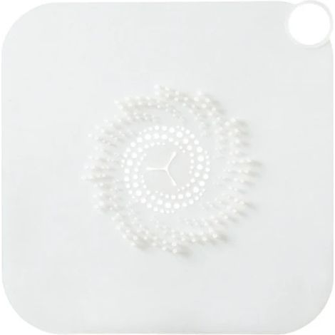 Creative Silicone Drain Hair Catcher Cuisine Évier Crépine Salle De Bains Douche Évier Bouchon Maison Drain Cover Pads Piège À Cheveux Filtre Blanc