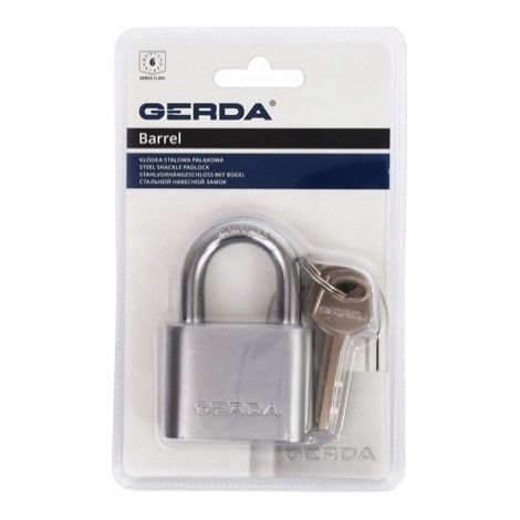 Vorhängeschloss Gerda barrela Stahl 30mm Doppelverriegelung