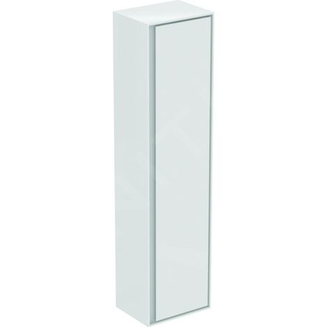 Armoire haute connectée IS, A:li.o.re., 1 porte, 400x300x1600mm, blanc mat brillant (1/5)