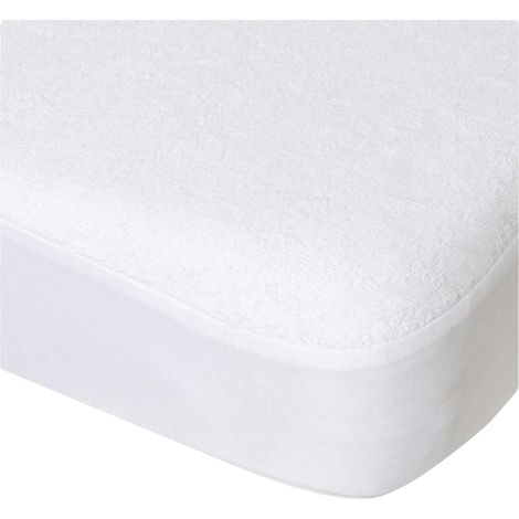 Alèse bébé protège matelas Blanc 60x120 cm