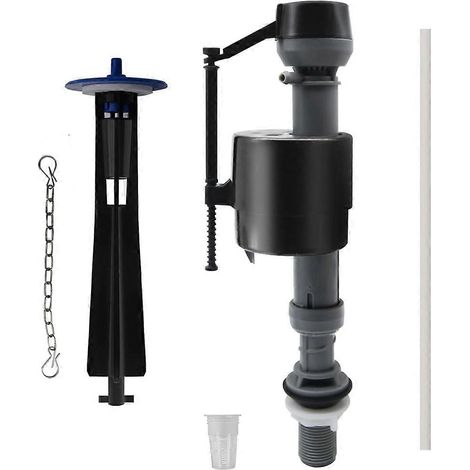Kit de réparation pour soupape de chasse d'eau et soupape de remplissage de WC, compatible avec Kohler GP1229656 AquaPiston, flotteur réglable, entrée G3/4". (1/5)
