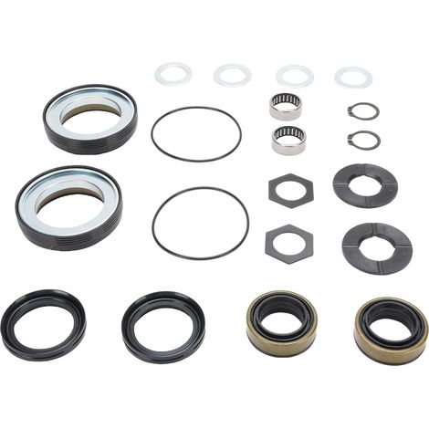Ortviai Kit d'étanchéité pour essieu avant Dana 50/60 701166X – joints, roulements aiguilles, rondelles et bagues pour Ford Super Duty 1998-2004 (1/5)