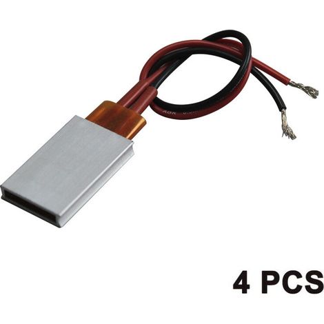 Lot de 4 éléments chauffants PTC Plaque chauffante en céramique pour micro-chauffage (200℃ 24V) (1/5)