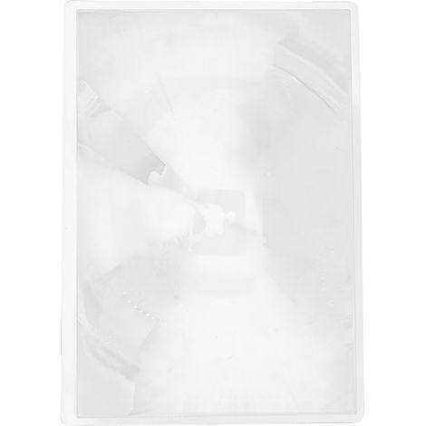 Loupe de poche pour personnes âgées, format carte de crédit, idéale pour la lecture dans un portefeuille. (1/5)