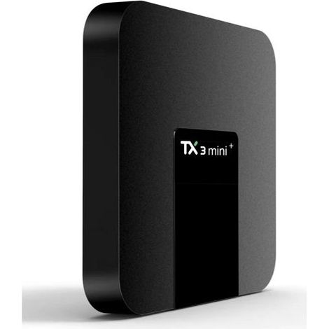 Boîtier TV Android - RNCYN - TX3 mini - Android 10 - Quad Core - 8K - WiFi 2.4G/5GHz - Ethernet 100MBps - USB 2.0 (1/4)
