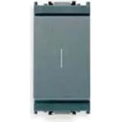 VIMAR - SERIE IDEA PULSANTE 1P NO 16A 250V CON CONTATTO AUSILIARIO NC 16 A 250 V GRIGIO