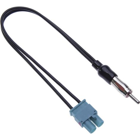 Adaptateur d'antenne pour voiture  Adaptateur d'antenne double Fakra conforme à la norme DIN (type Motorola) Compatible avec les systèmes d'antennes Diversity Modèles de voitures