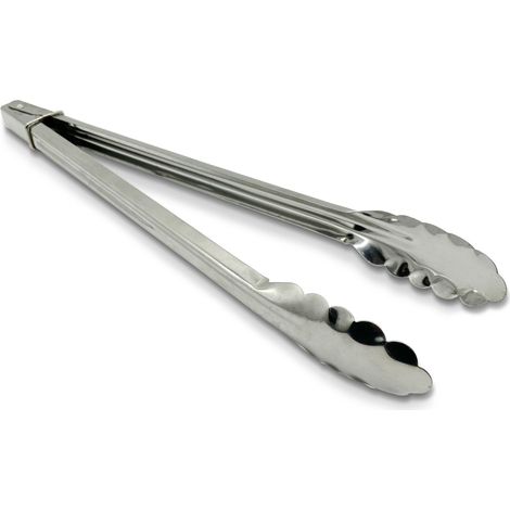 Metall-Küchengrillzange für Grillgrill 30cm MAESTRO MR-1015-30 (1/3)