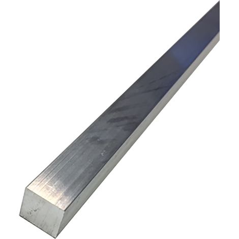 Barre Carrée Aluminium, l. 40mm H. 40mm, L 1m ( Prix pour 1 ) (1/2)