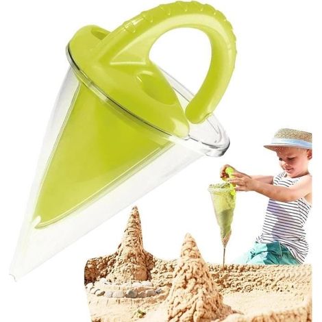 Entonnoir de déversement de Sable - Jouet mélangeur pour Sable et Eau (1/4)