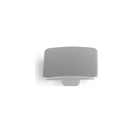 Lotto 4 Bottoni per Mobili in Metallo Alluminio Mod.782 37x37mm. Rei