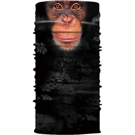 Tube Cou - Cagoule - Microfibre - Séchage Rapide - Anti-sable - Coupe-vent - Vélo - Ski - Chasse - Pêche - Taille 25 x 50 cm - 1 Pièce (1/4)