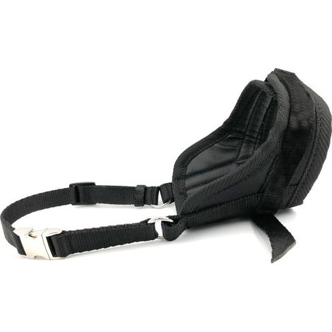 Animood Muselière Nylon Souple avec Attache Métal - Taille Unique - Dimensions : Longueur Museau 10 cm, Longueur Tête 30 cm - Ajustable - Couleurs Variables (1/5)