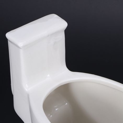 Keramik-Toilettenbecher 301–400 ml, witziger Kaffeebecher mit Henkel, personalisiertes Geschenk für Freunde (1/5)