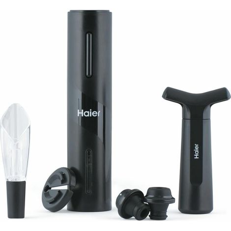 Haier HAWUKIT06 Elektrischer Korkenzieher Schwarz