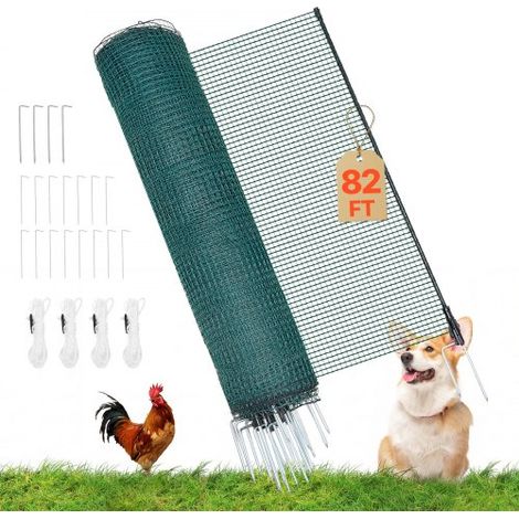 Clôture Filet Mobile 25x0 9 m Filet de Clôture pour Chien en (1/5)