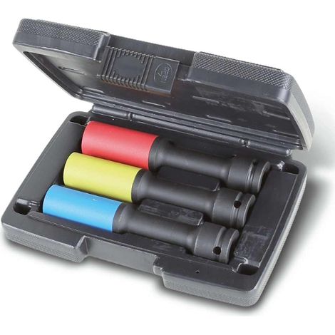 Beta 720LC/C3 Jeu de douilles colorées 1/2" pour écrous de roue 3 pcs. (1/2)