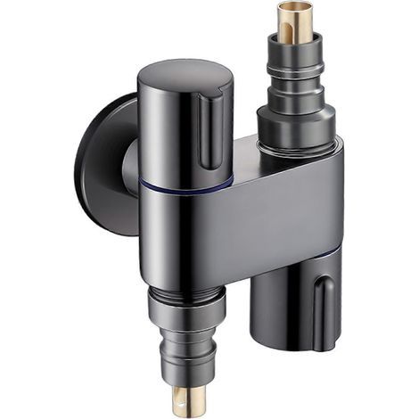 Sprays WC multifonctions, robinets coudés, solution d'hygiène pour sanitaires d'hôtel, robinets adhésifs pour lave-linge pour un nettoyage efficace Double butée d'eau (1/5)