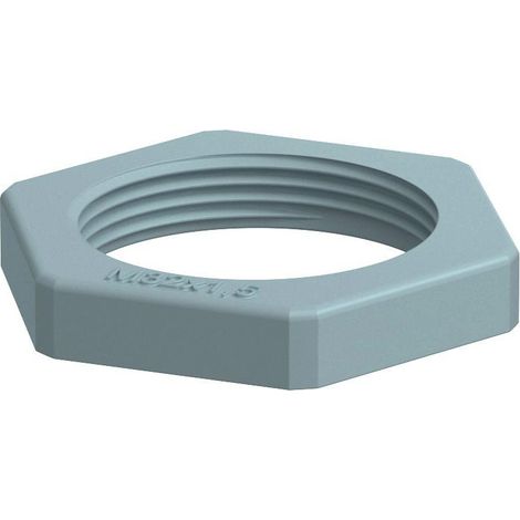 OBO Bettermann Contre-écrou M32 Polyamide gris argent RAL 7001, 2048795