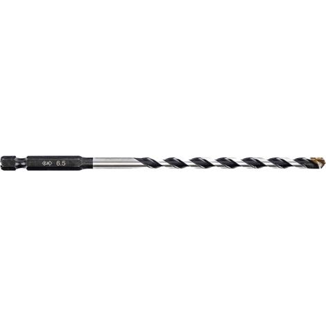 C.K T3114 06515 Acciaio Punta multiuso 6.5 mm Lunghezza totale 150 mm Alberino esagonale 1 pz. (1/5)