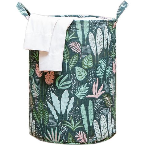Grands paniers de rangement, paniers à linge étanches, pliables pour bac de rangement pour chambre d'enfant, organisateur de jouets40 30cm (1/5)