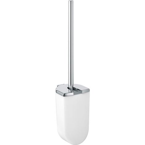 Ensemble de brosse de toilette ELEGANCE avec couvercle métal