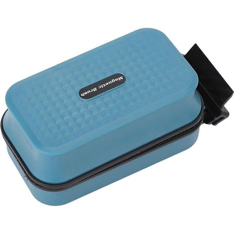 Brosse magnétique flottante pour aquarium avec grattoir pour éliminer les algues (Ma (1/3)