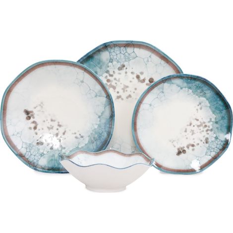 Juego de vajilla Set 100% Porcelana Multicolor (1/5)