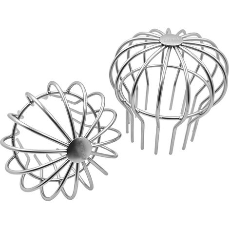 Lot de 2 Crapaudine de Gouttière en Acier Inoxydable (1/5)