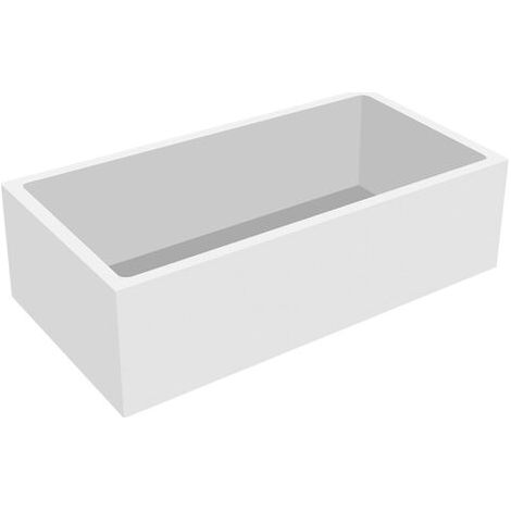 Calmwaters® Wannenträger 180 x 80 cm Modern Select, Passend für Rechteck-Badewanne 180x80 cm, Styroporträger, Schall- und wärmedämmend, Direkt verfliesbar, Badewannenträger in Weiß, 03AX3361 (1/5)