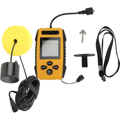 Détecteur de Sondeur Haute Précision avec Écran LCD pour Pêche en Mer (1/5)