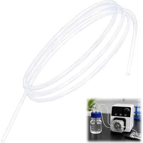 Tuyau en Silicone Transparent 3 m, Flexible 2 mm ID x 4 mm OD, Tube Fin pour Conduite d’Air, Modélisme, Aquarium et DIY (1/5)