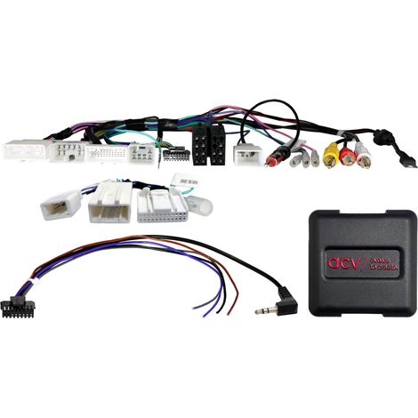 Adattatore per volanti Toyota, connettore USB multicavo a 28 pin per antenna e telecamera.