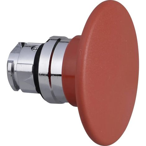 [NEUWERTIG] B-Ware Schneider Electric Frontelement Drucktaster Pilzdrucktaster Rot Chrom 22 Mm