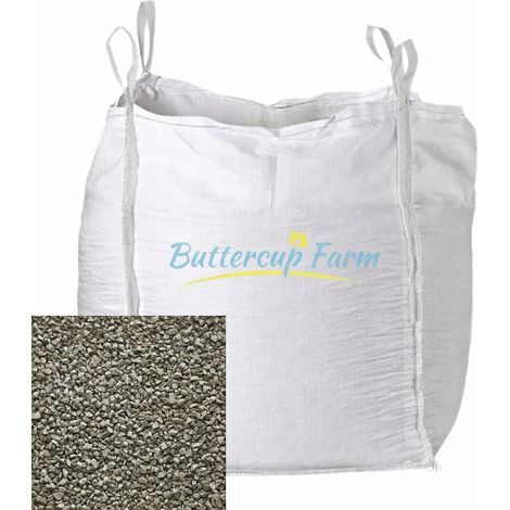 Grey Limestone Chippings - 10-20mm - Premium Aggregate Bulk Bag - 850 kilos