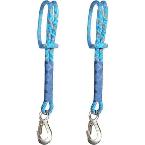 Suspension de balançoire durable avec 2 boucles, fabriquée en sangle polyester résistante aux intempéries et boucles métalliques, adaptée aux jardins et aux aires de jeux. (1/5)